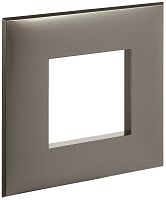 Рамка универсальная DKC Avanti 1-м. серый жемчуг картинка